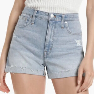 NWT Madewell High-Rise Denim Shorts in Astell